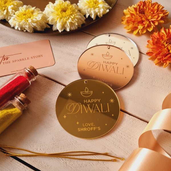 Personalized Gift Tag - Happy Diwali - COD Not Applicable