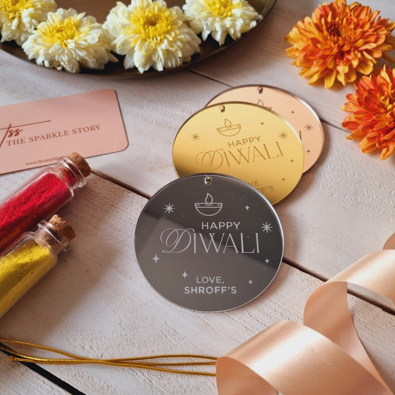 Personalized Gift Tag - Happy Diwali - COD Not Applicable