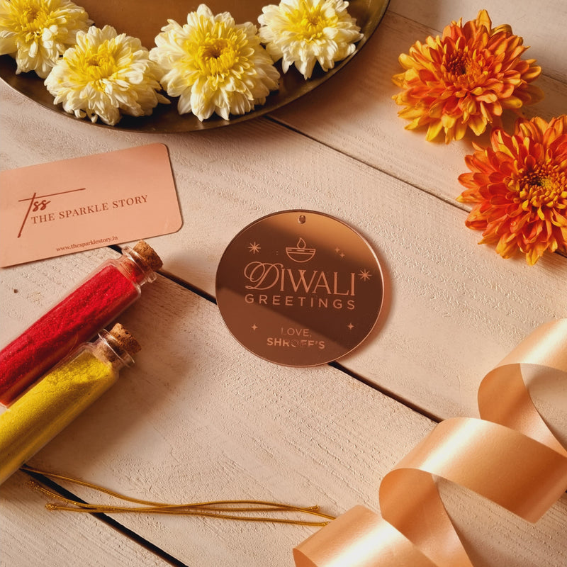 Personalized Gift Tag - Diwali Greetings - COD Not Applicable
