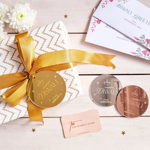 Personalized Gift Tag - Happy Diwali - COD Not Applicable