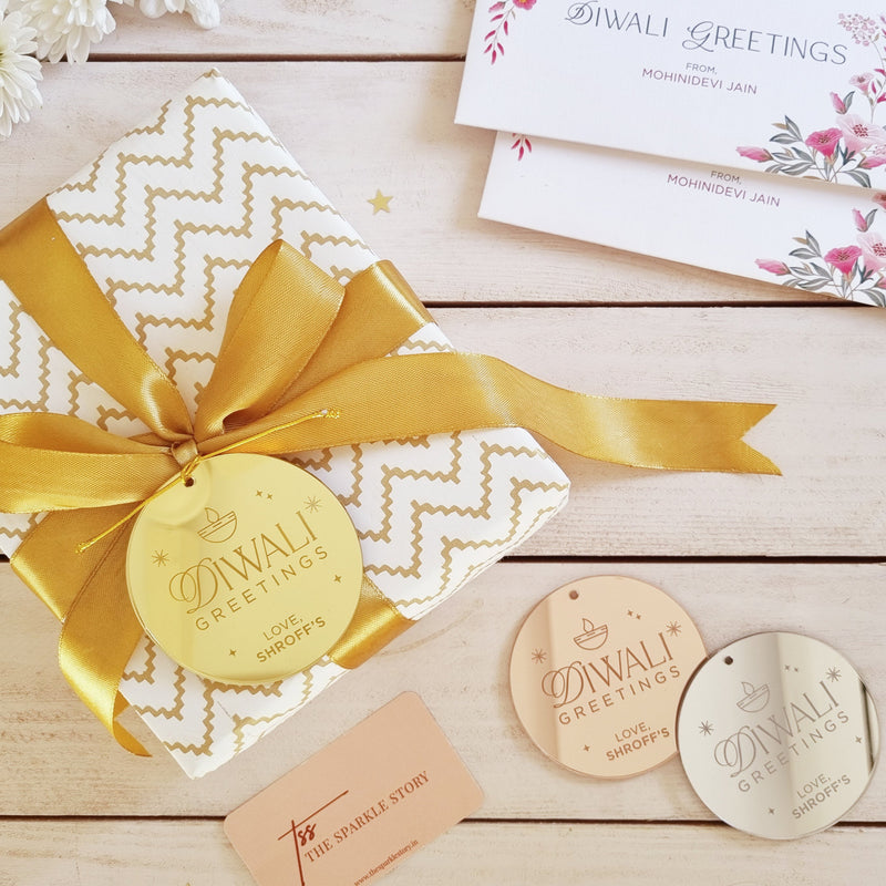 Personalized Gift Tag - Diwali Greetings - COD Not Applicable