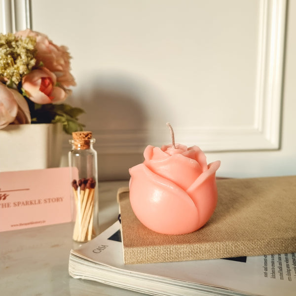 Scented Candle - Rose