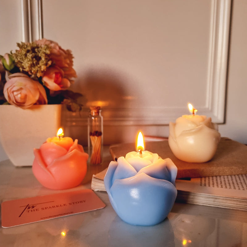 Scented Candle - Rose