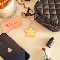 Personalized Keychain - Star - COD Not Applicable