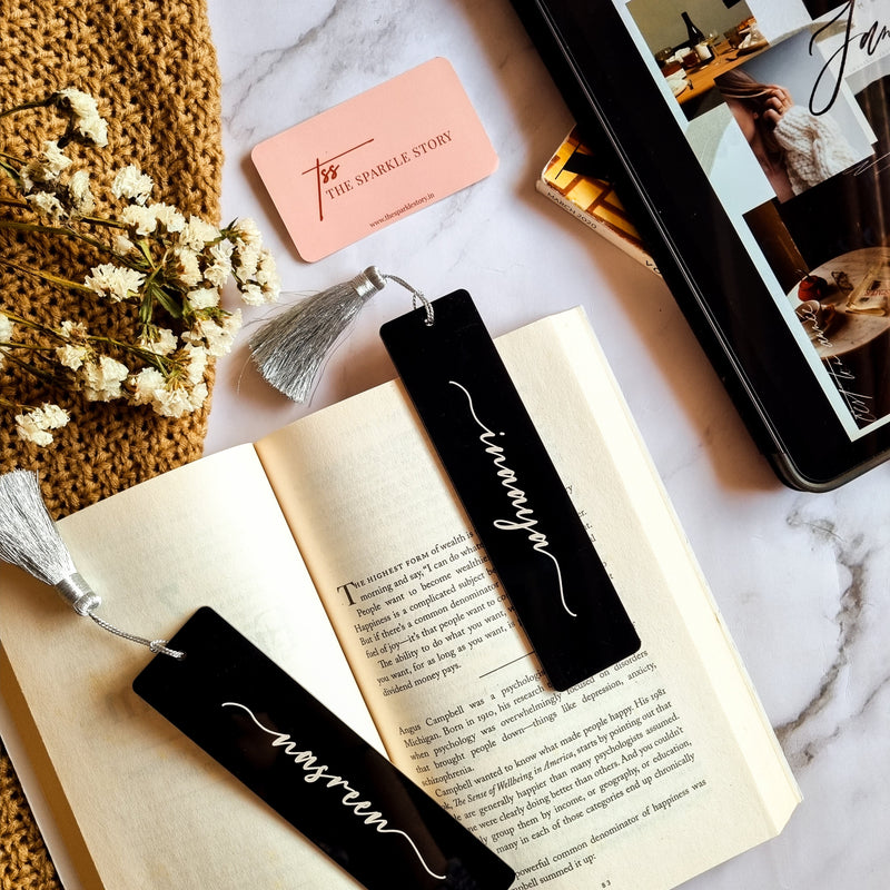 Personalized Bookmark With Tassel - COD Not Applicable