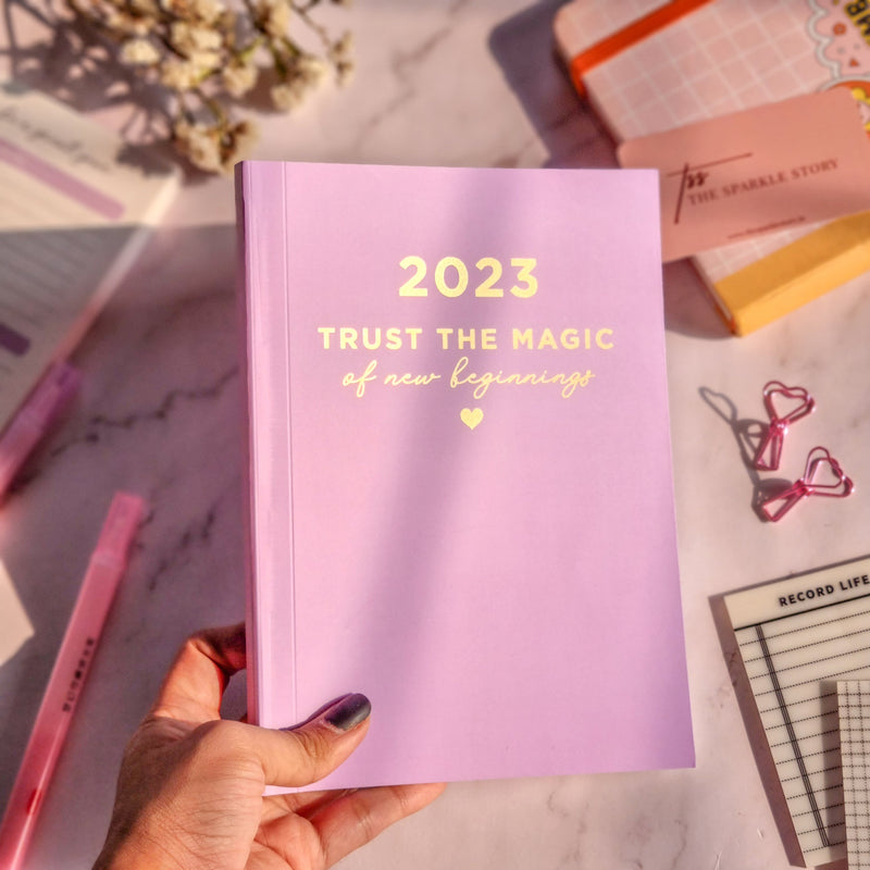 2023 Notebook  - New Beginnings - Lavender