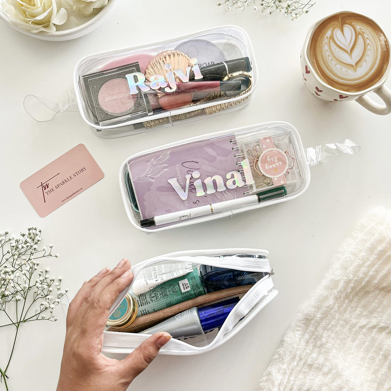 Personalized Clear Pouch - COD Not Applicable