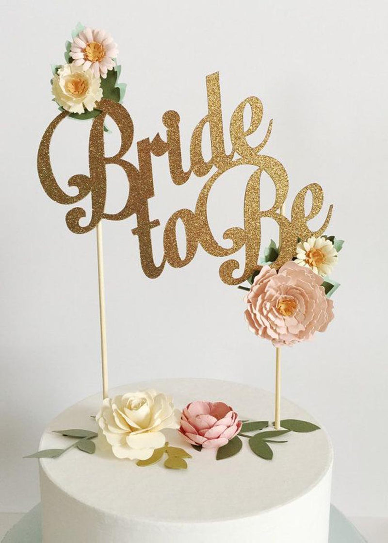 Cake Topper - Bride To Be – Shop Exclusive Picks