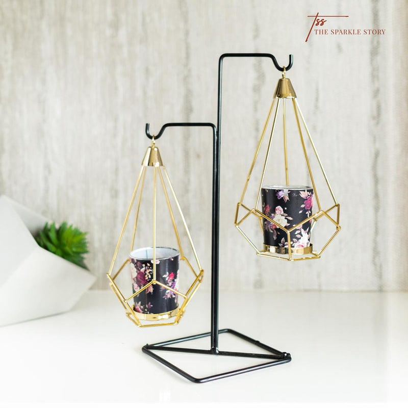 Candle Holder - Dual Geometric
