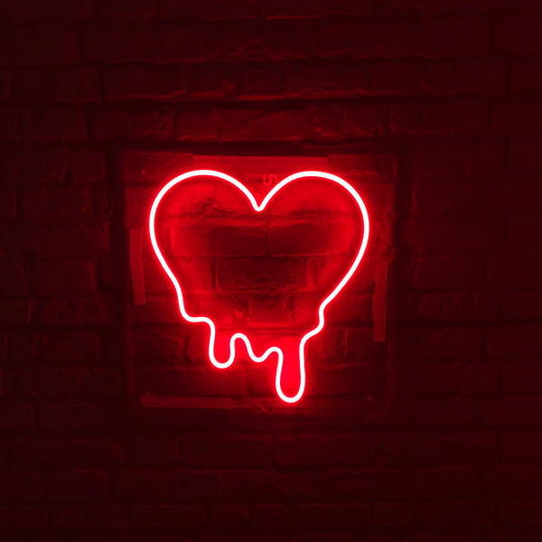 Neon LED Light - Melting Heart - COD Not Applicable