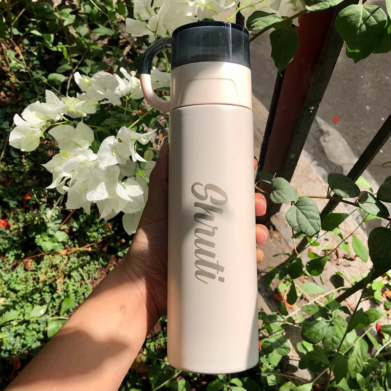 Personalized Insulated Bottle With Cup - COD Not Applicable