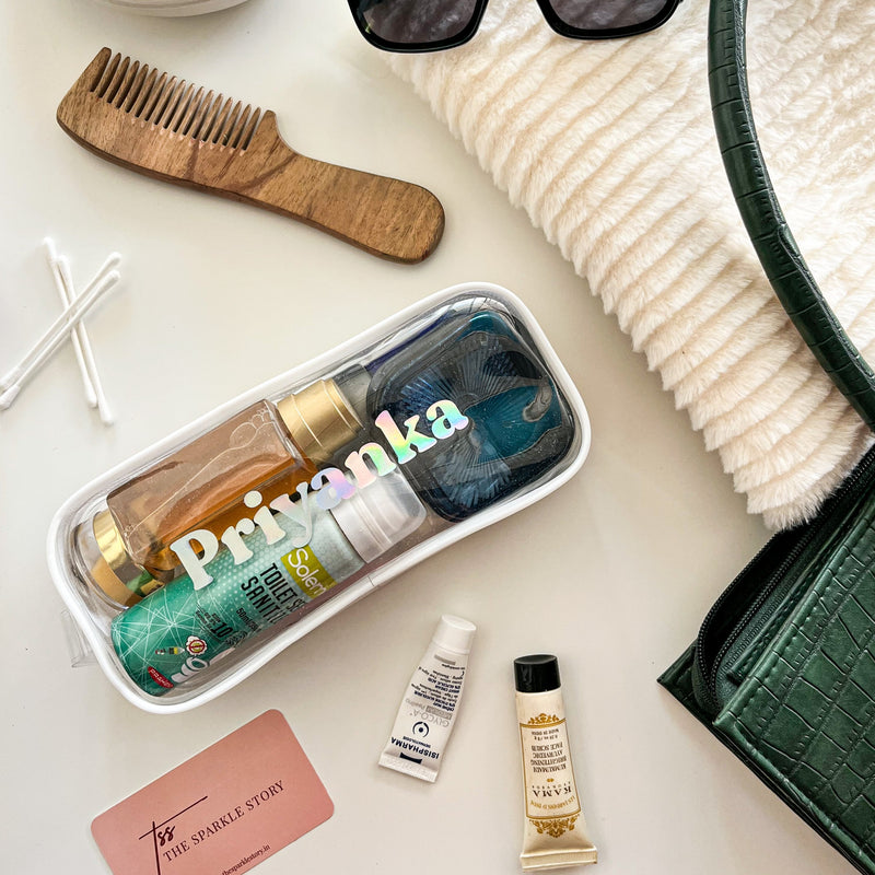 Personalized Clear Pouch - COD Not Applicable