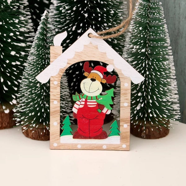 Christmas House Hanging Bauble - Reindeer