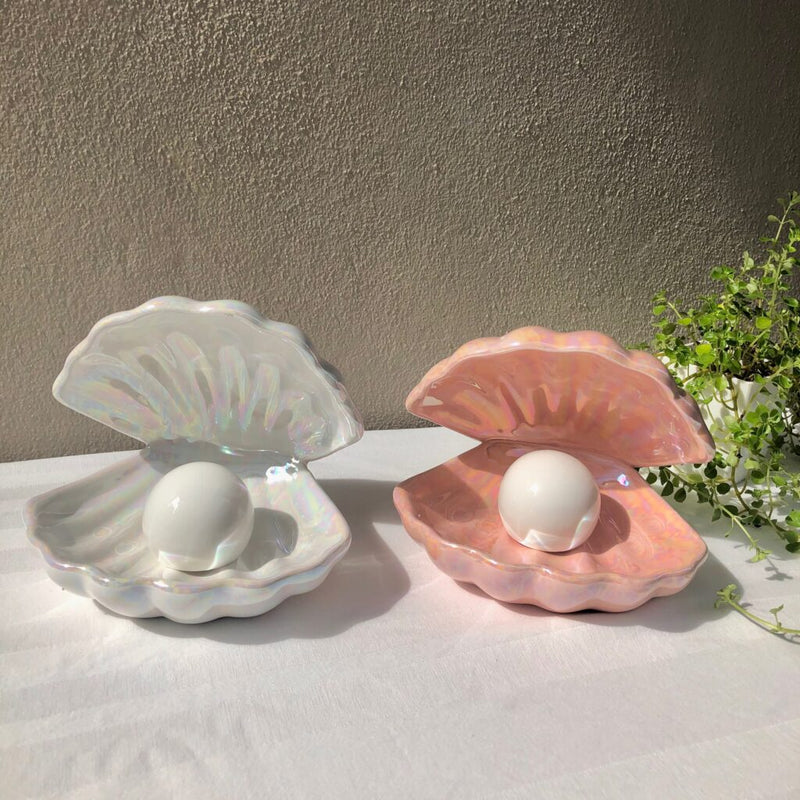 Oyster Shell Pearl Lamp