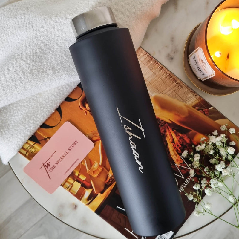 Personalized Classic Bottle - Matte Black - COD Not Applicable