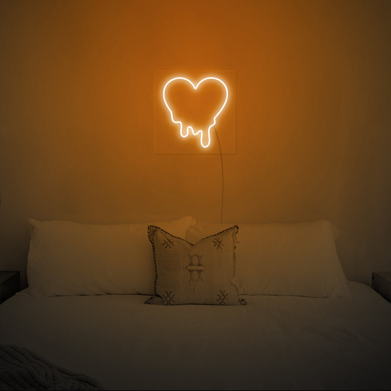 Neon LED Light - Melting Heart - COD Not Applicable