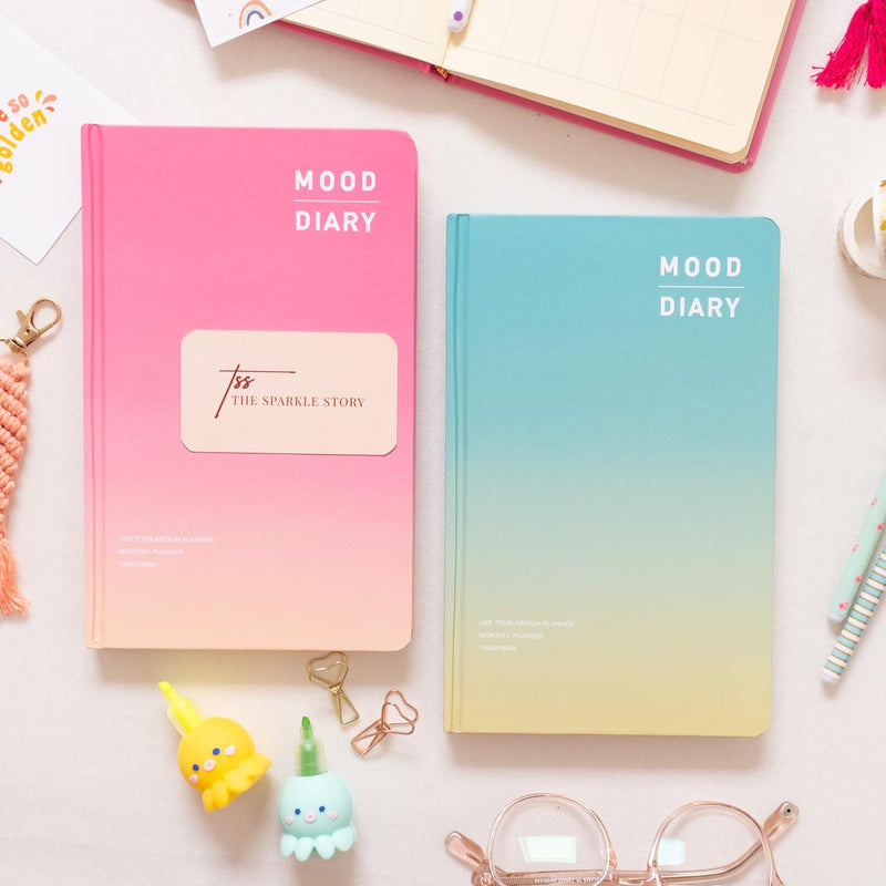 Monthly Undated Planner - Ombre