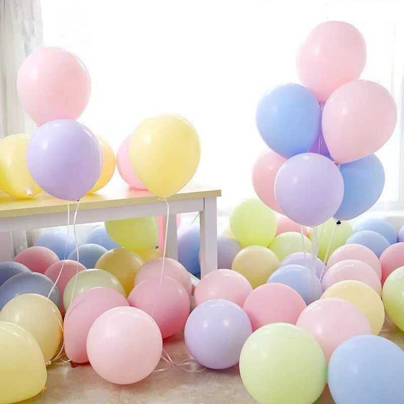 Pastel Balloons - Set of 10 - Assorted