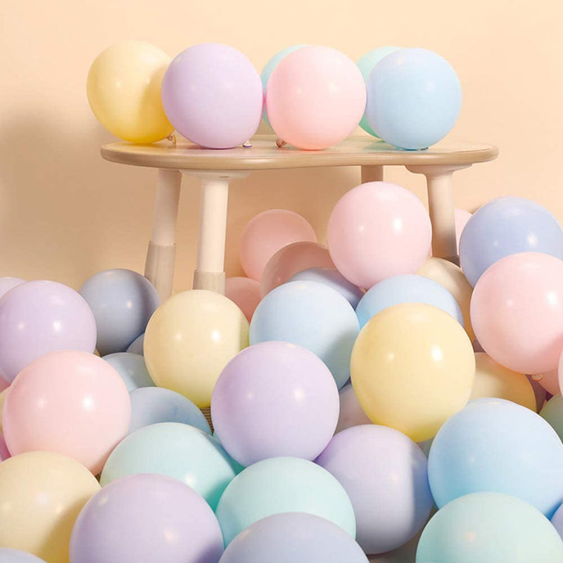 Pastel Balloons - Set of 10 - Assorted
