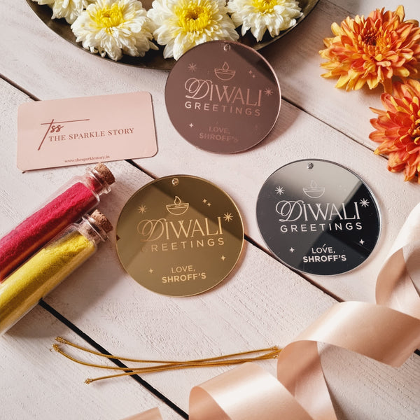 Personalized Gift Tag - Diwali Greetings - COD Not Applicable