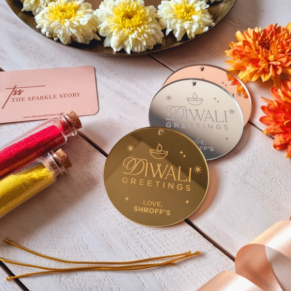 Personalized Gift Tag - Diwali Greetings - COD Not Applicable