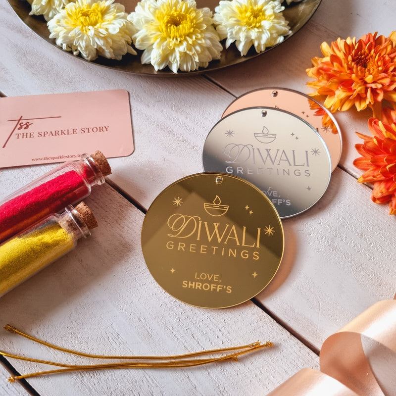 Personalized Gift Tag - Diwali Greetings - COD Not Applicable