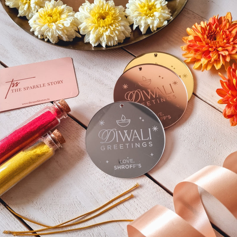 Personalized Gift Tag - Diwali Greetings - COD Not Applicable