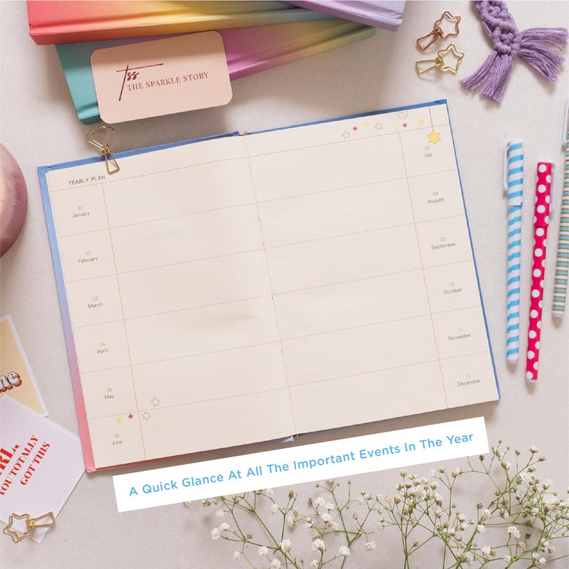 Monthly Undated Planner - Quotes