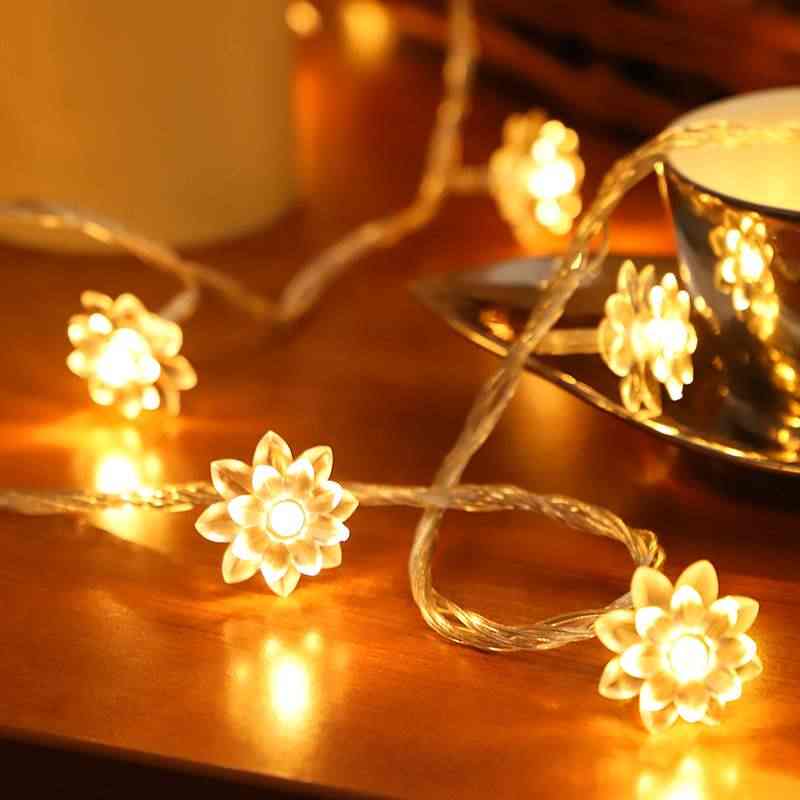 Lotus Light String String Lights - Lotus – Shop Exclusive Picks | The Sparkle Story