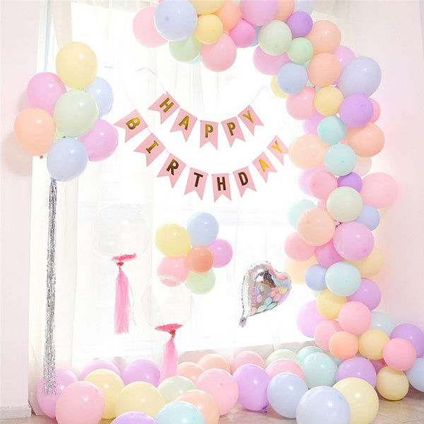 Pastel Balloons - Set of 10 - Assorted