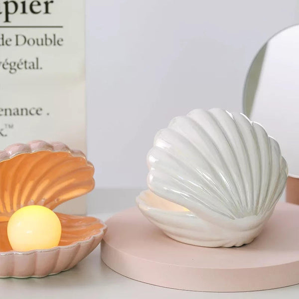 Oyster Shell Pearl Lamp